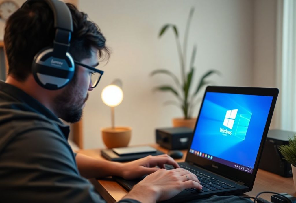 מני כגן בתיקון לפטופ לנובו מסוג IdeaPad בבית לקוח