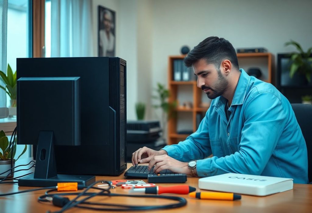 טכנאי מחשבים בקריית אונו בשירות עד הבית